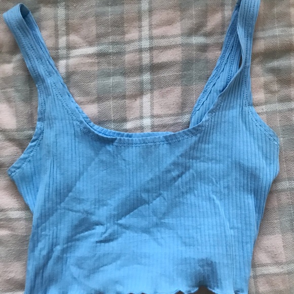 Cute Blue Cherry Crop for Women - Picture 6 of 6